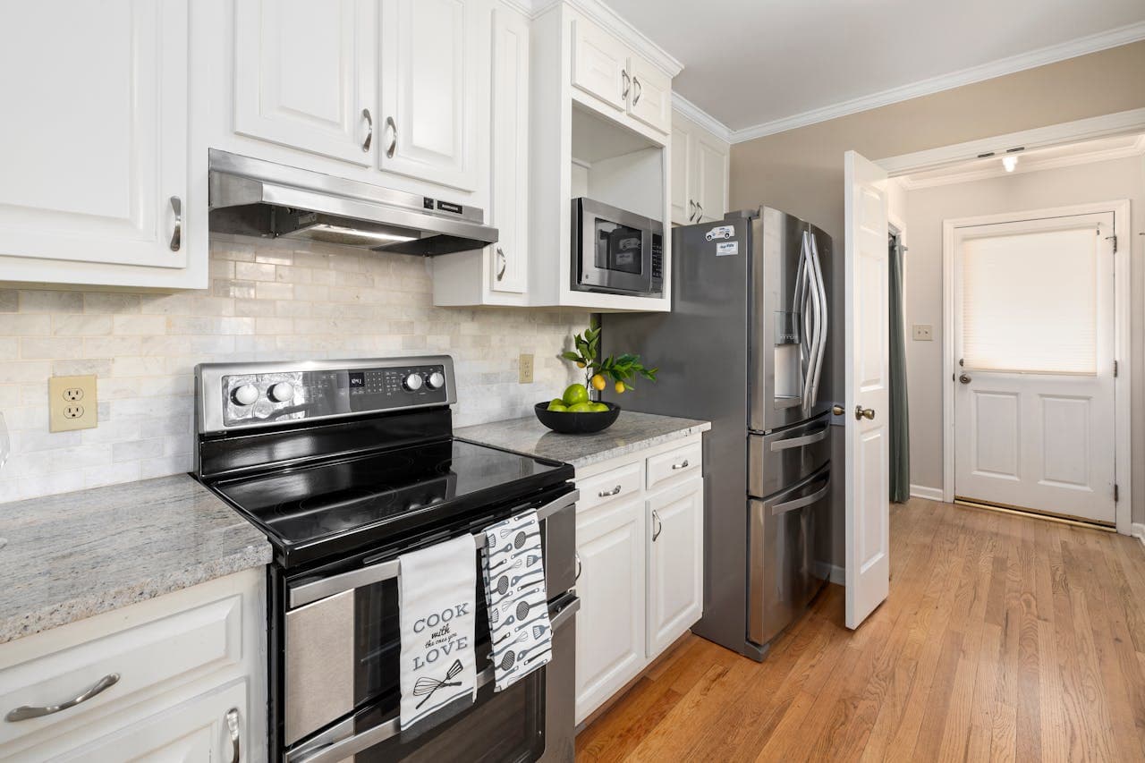 Install brand new appliances