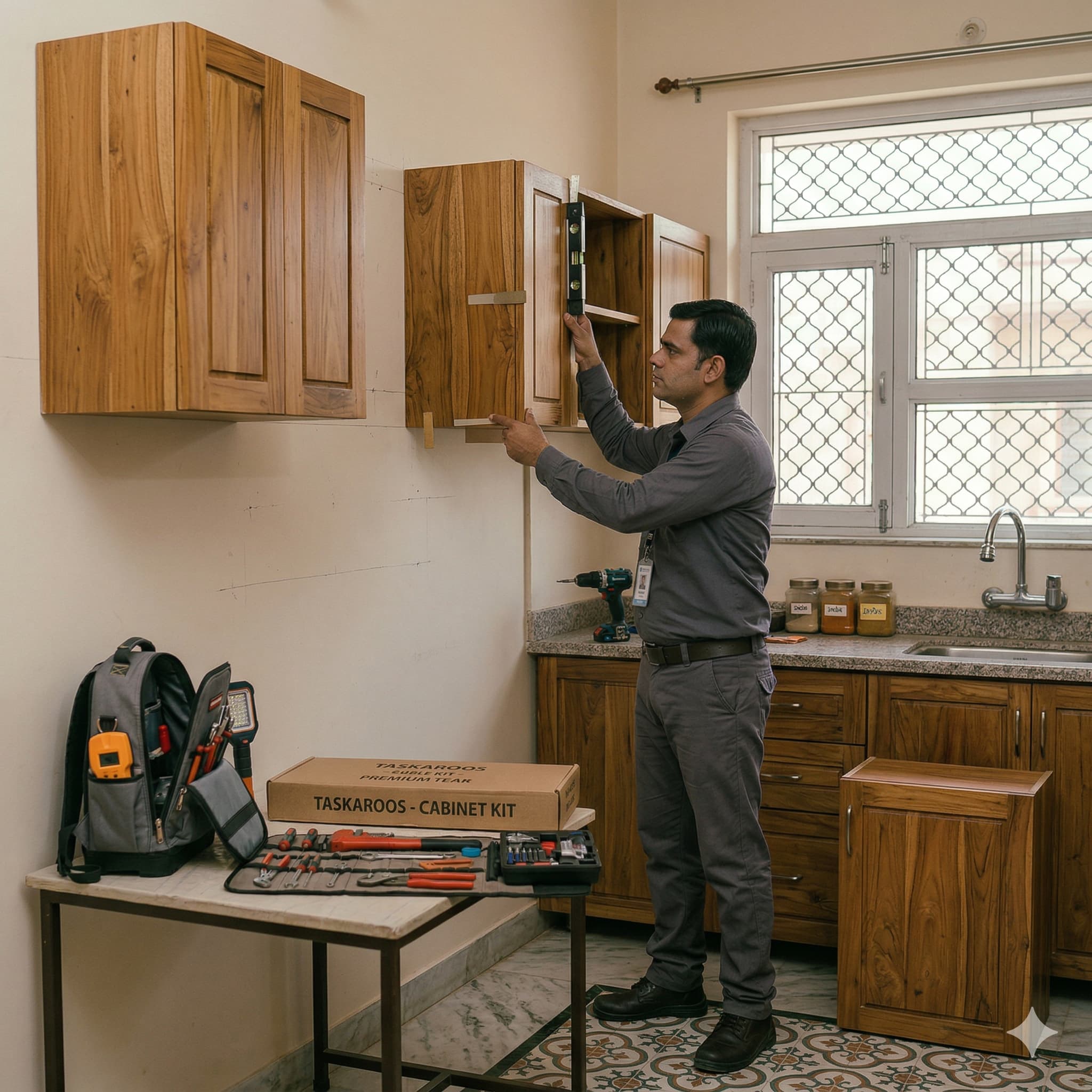 Kitchen cabinets install & repair