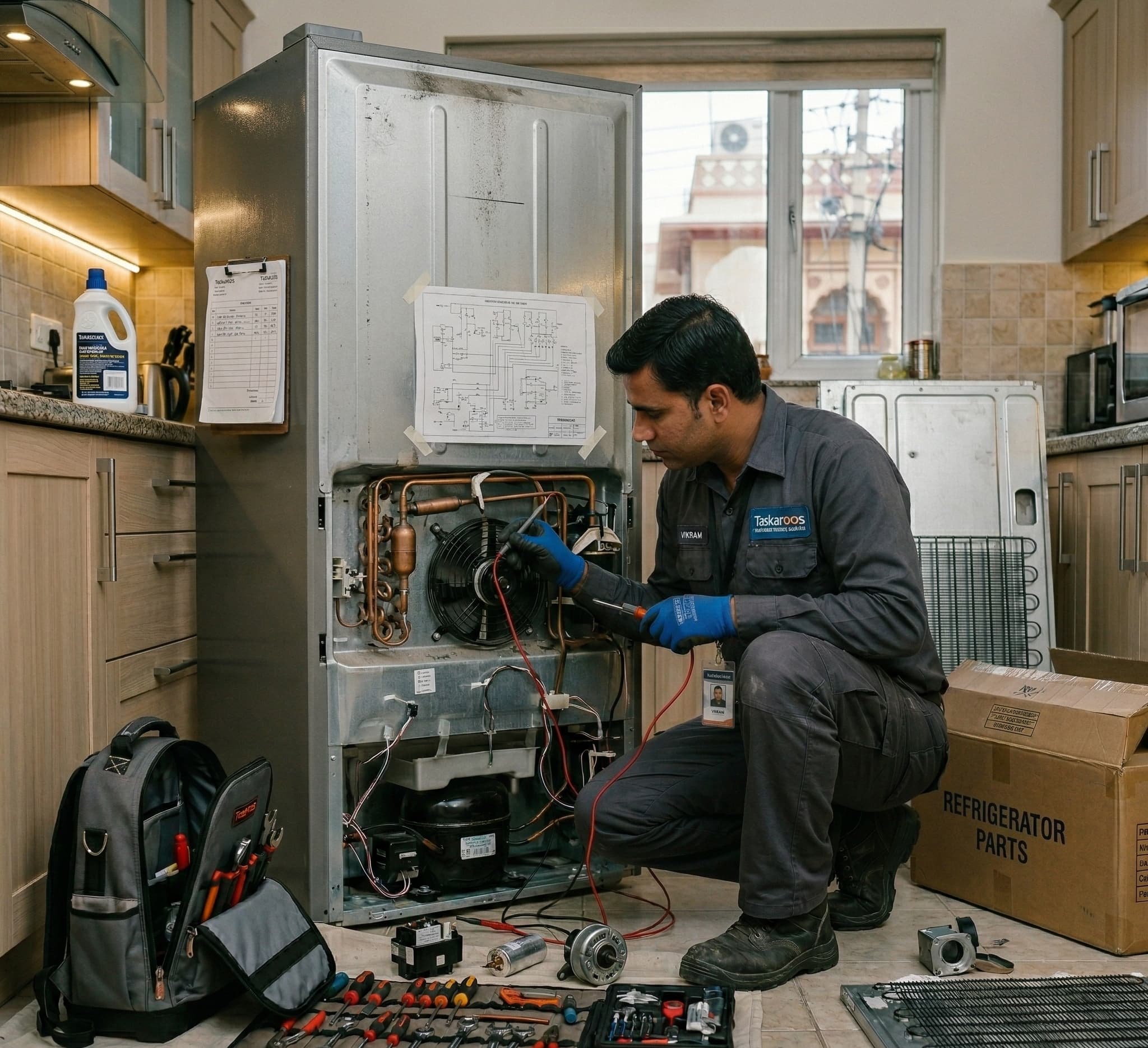 Refrigerator repair