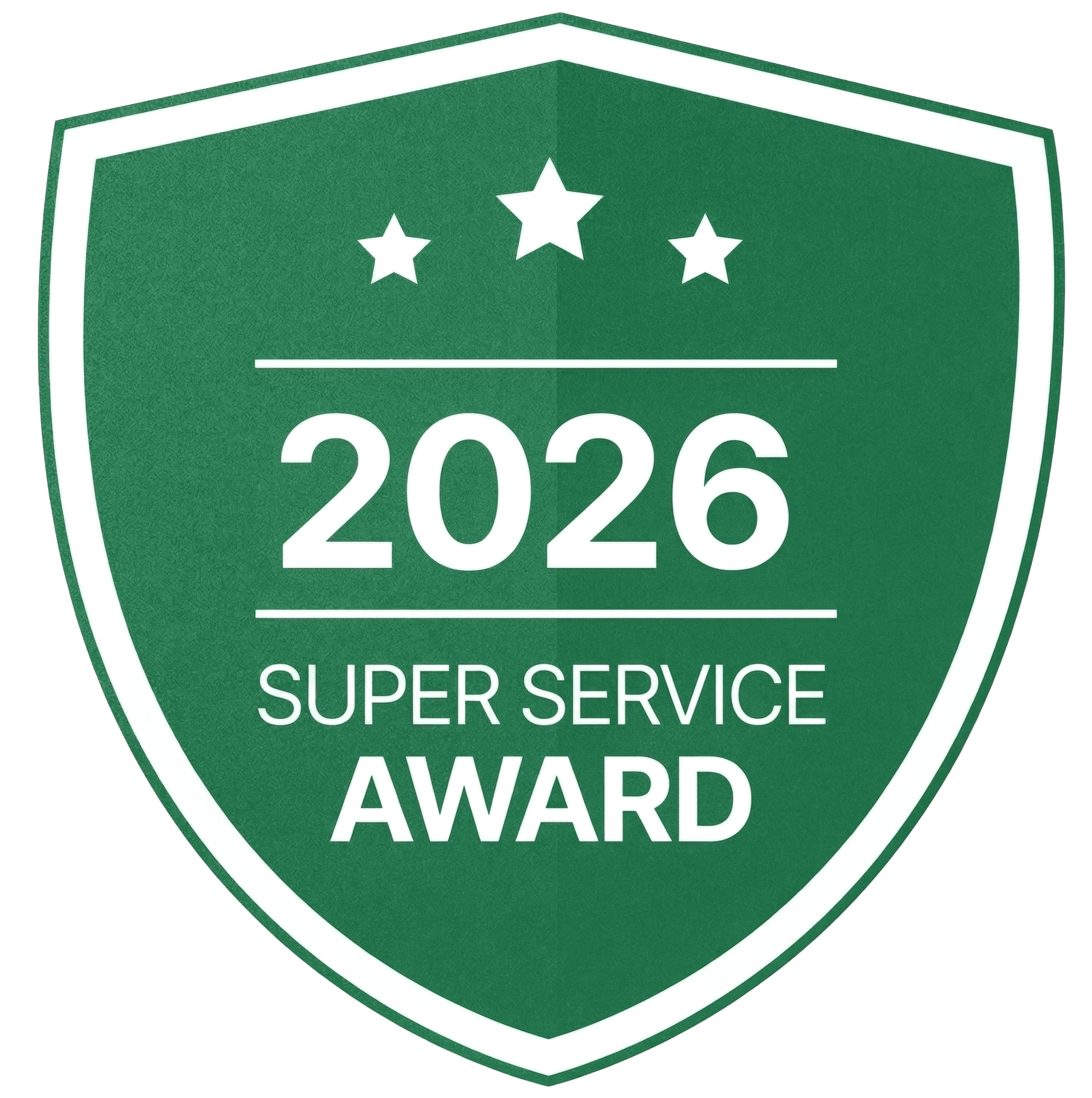 Award-winning home services badge